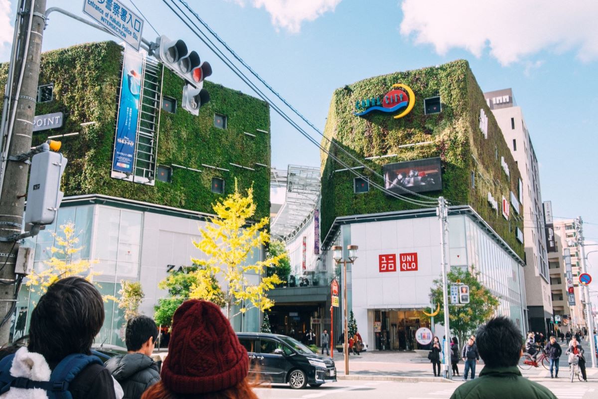 Canal City In Fukuoka