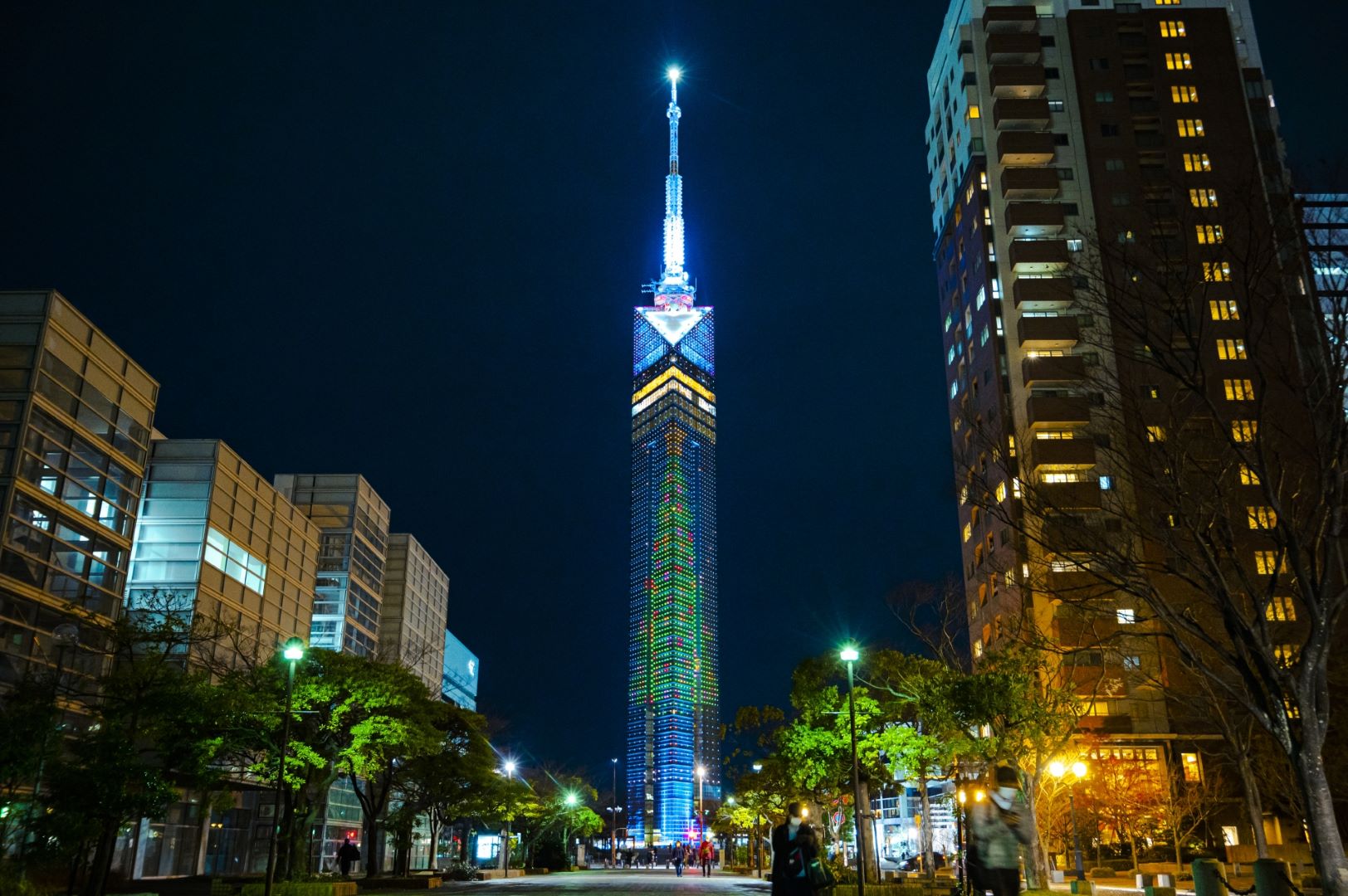 Fukuoka Tower in Momochi Fukuoka City