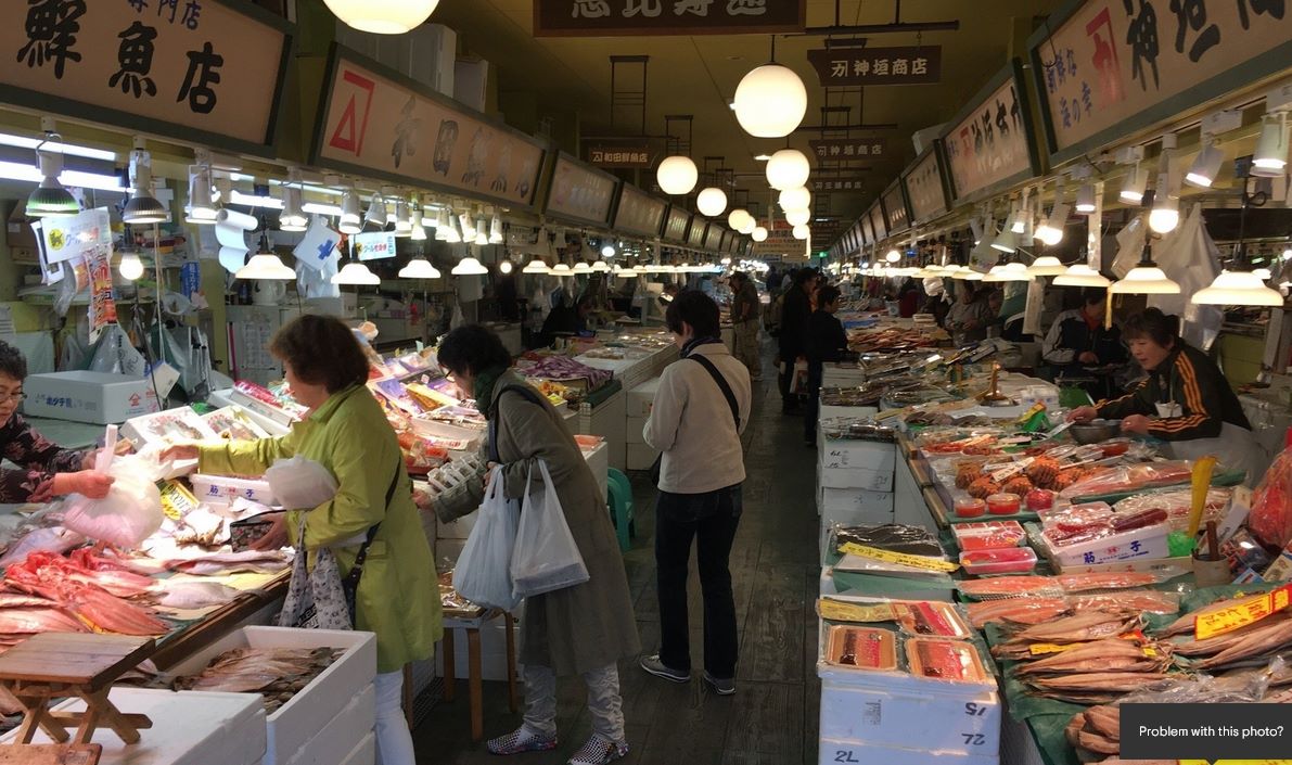 Jiyu Ichiba Market Hakodate