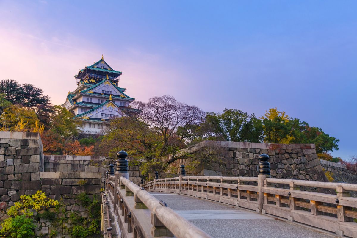 Osaka Jo Castle is the symbol of Osaka